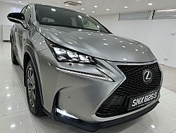 Lexus NX200T F Sports 2015 Silver Revcam PushStart
